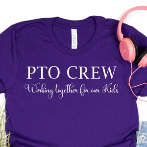 Team PTO Shirt, PTO Squad Shirt, Parent Teacher Organization Shirt, Parent Teacher Association Shirt, PTO Crew