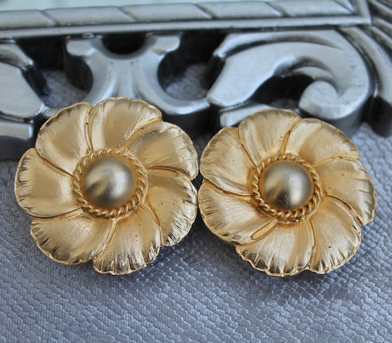 Vintage Gay Boyer Gold Tone 2 Piece 3” Belt Buckle New Vintage 1980 main image 4
