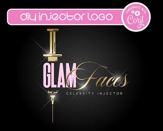 DIY Injector Logo Customizable Plastic Surgery Aesthetics | Etsy