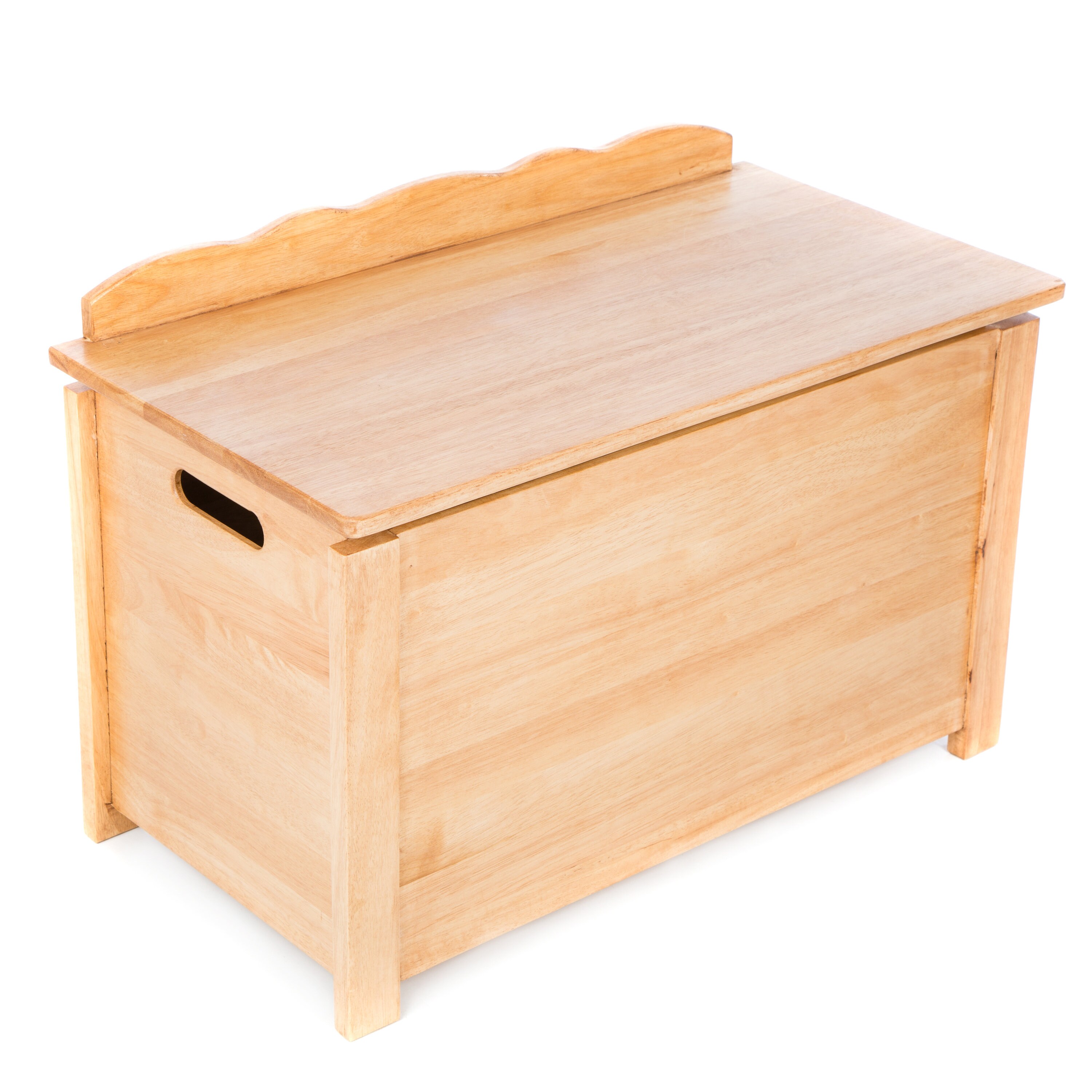 Plain Toy Box Handmade Solid Rubberwood Wooden Toy Blanket Box Etsy