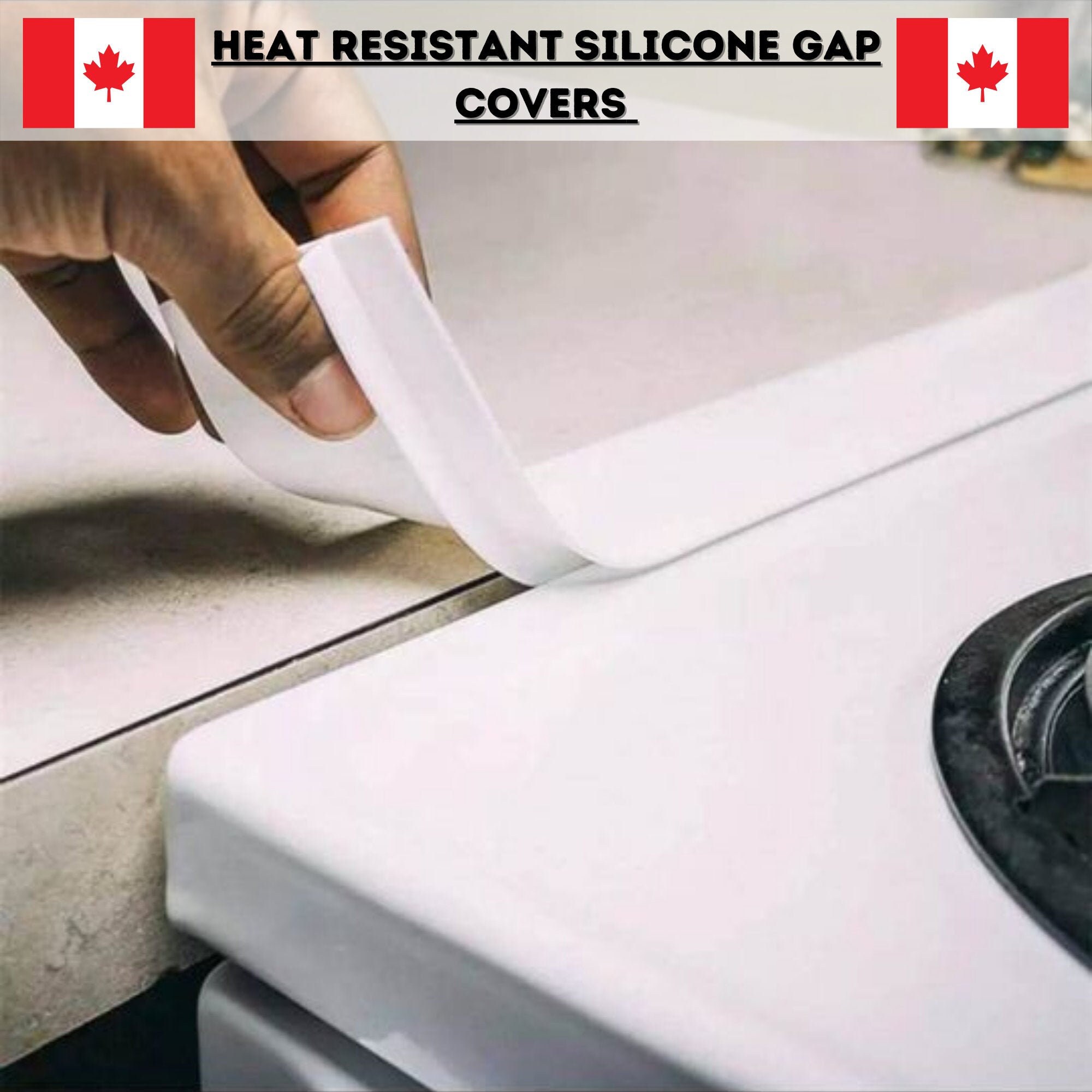 1 Pcs Stove Counter Gap Cover Silicone Heat Resistant 25 Etsy