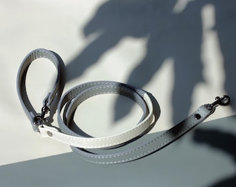 Leather Dog Leash, Cat Leash | Soft Leather Stylish Dog and Cat Walking Leash | Skin