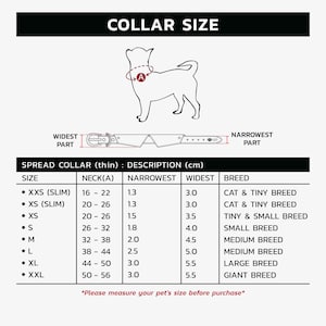 Cat collar size.