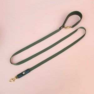 Classic Pet Leash, Lightweight soft leather handle dog leash, Dog leash, Cat leash image 8