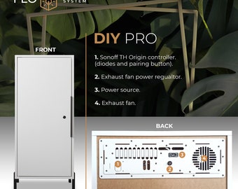 Growbox Flo Grow DIY PRO cabinet