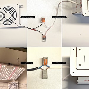 FLO DIY Quantum growbox armoire à monter soi-même Kweekkast avec une façade en chêne image 6