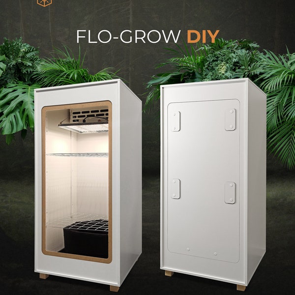 Flo Grow Quantum DIY growbox Kweekkast armoire 49x49x101cm