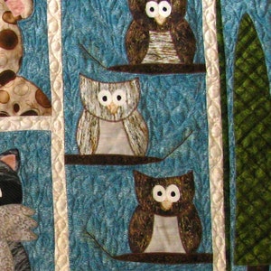 Eli's Forest Friends Quilt Pattern Paper Pattern Child Quilt Pattern image 5