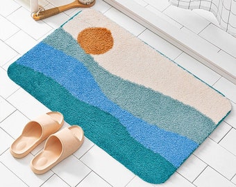 Mountain Bath Rug - Etsy