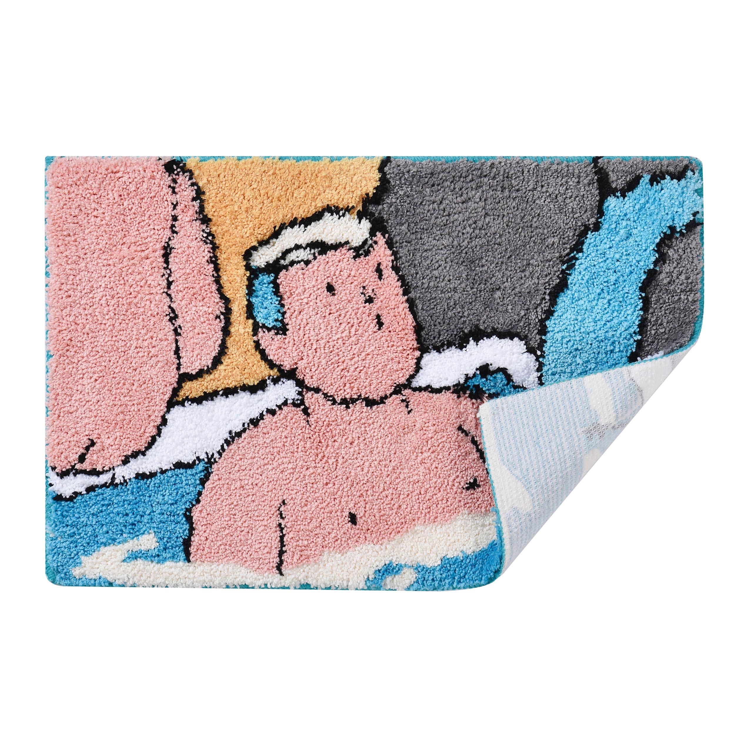 Japanese Anime Mat for Bathroom Funny Manga Bath Mat Hot - Etsy