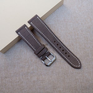 Babele brown slim watch strap 24mm 23mm 22mm 21mm 20mm 19mm 18mm 17mm 16mm 14mm , Thin watch band
