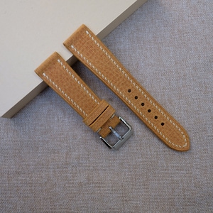 Babele yellow slim watch strap 24mm 23mm 22mm 21mm 20mm 19mm 18mm 17mm 16mm 14mm , Thin watch band
