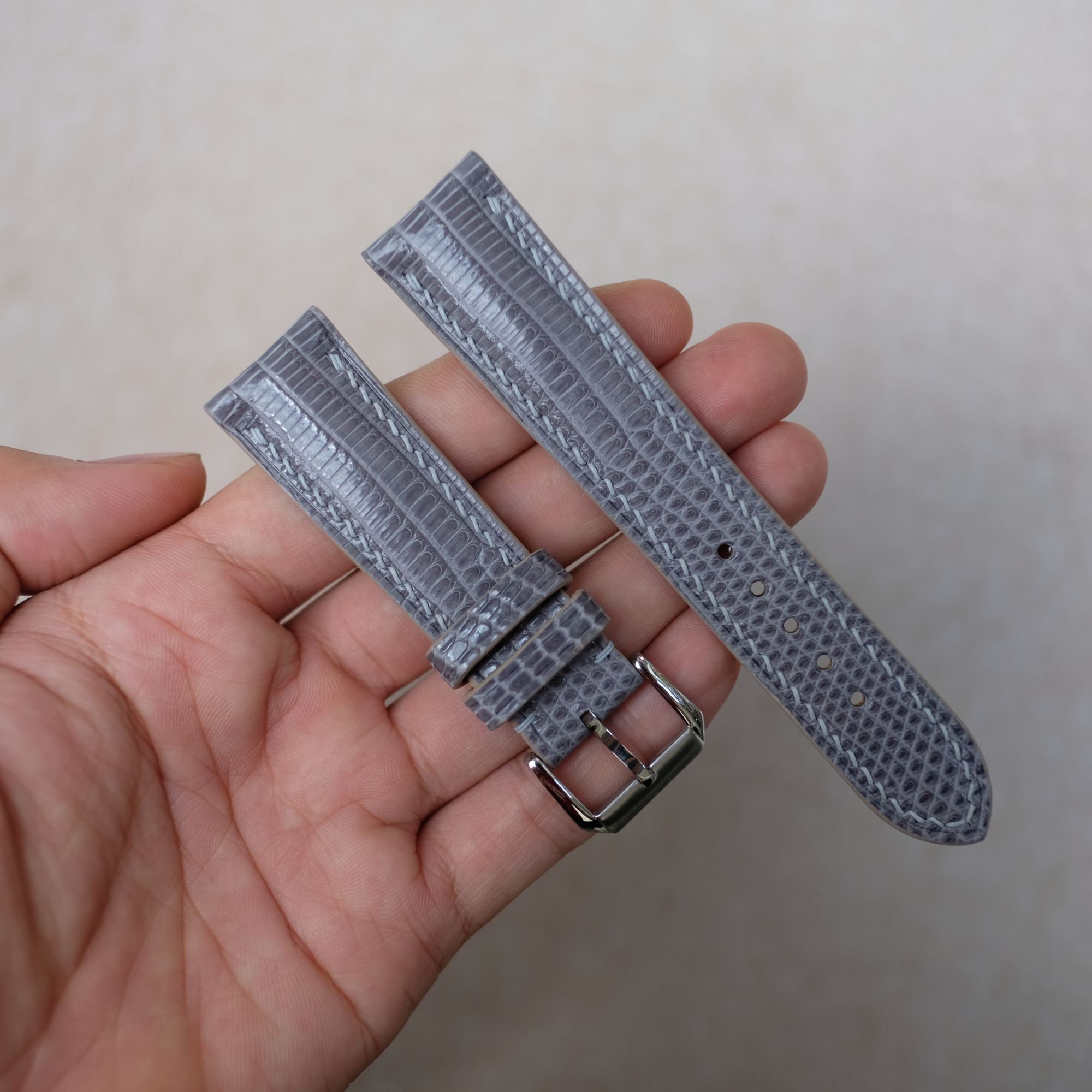 Gray Leather Strap Etsy Singapore