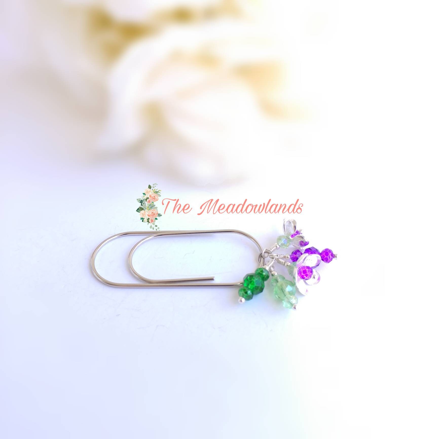 Charm Planner Clip Charm Bookmark Planner Paperclip Journaling Supplies Charm Clip Paper & Party