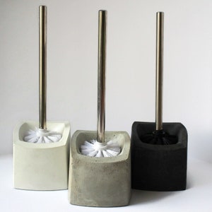 Sandstone toilet brush hot sale holder