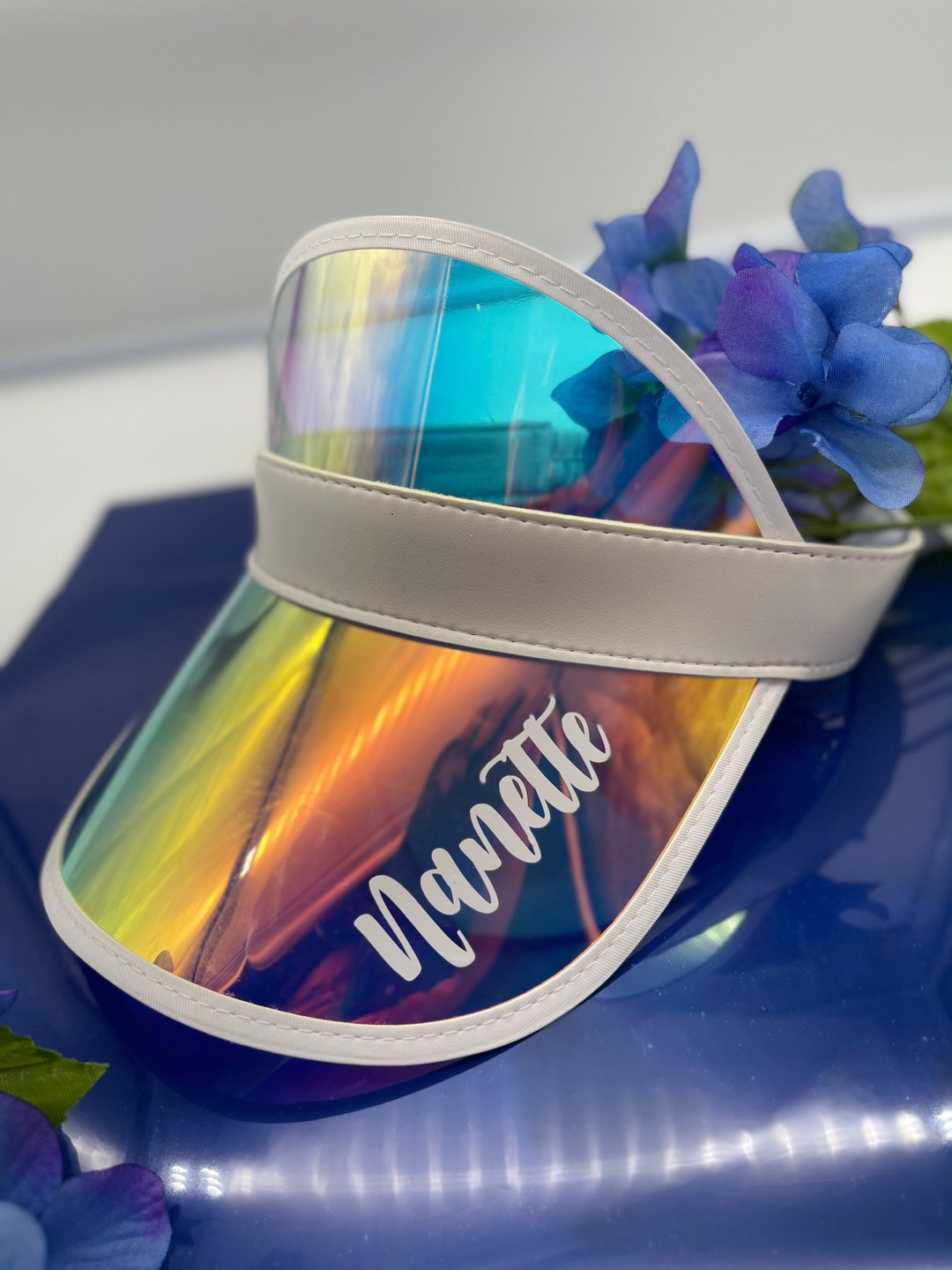 Personalized Sun Visor Face Visor sun Visors Hats Plastic Clear UV