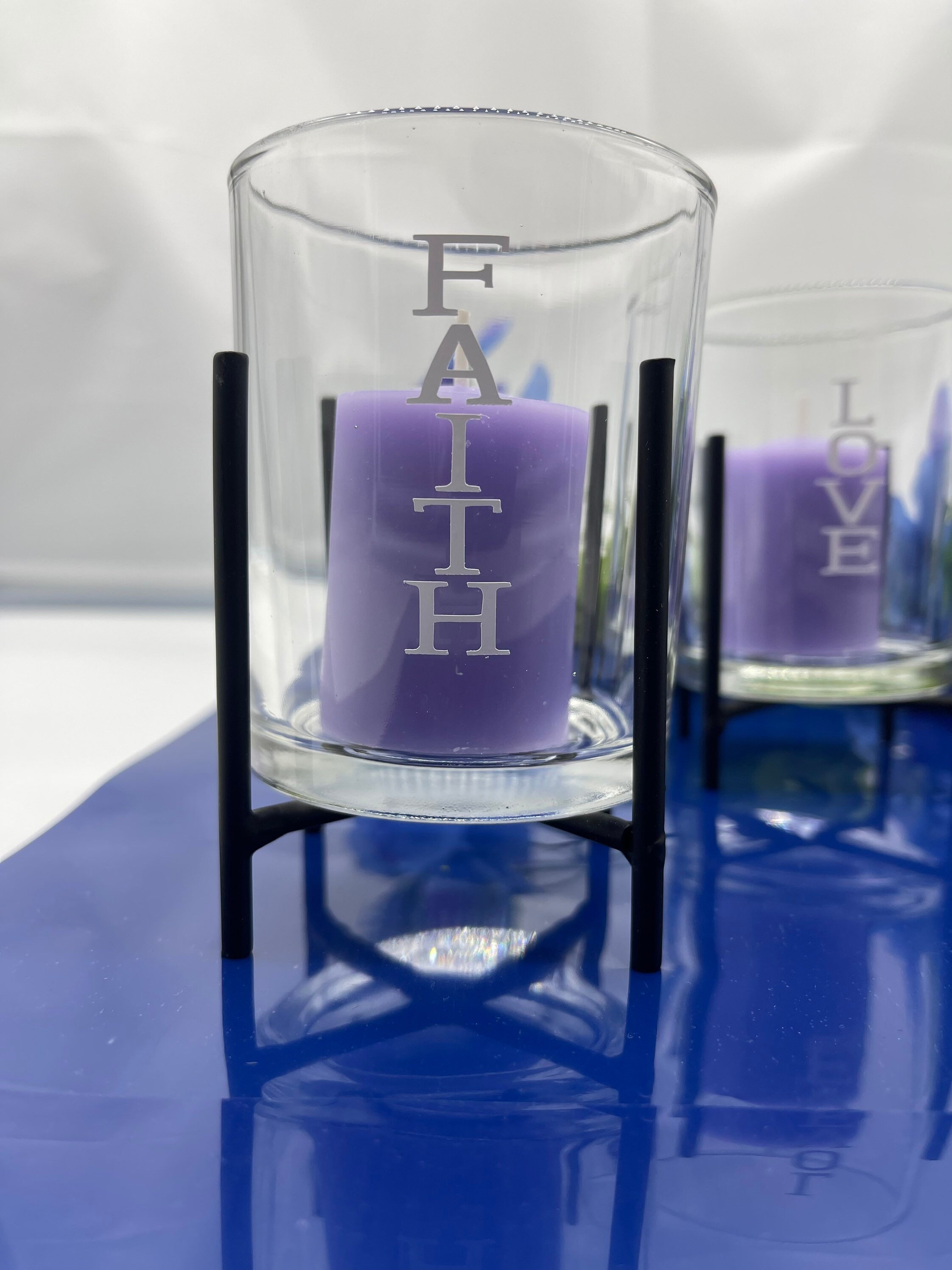 Decorative Votive Candles Meditation Candles Mindfulness Etsy