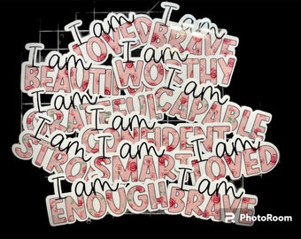Positive Affirmation Stickers