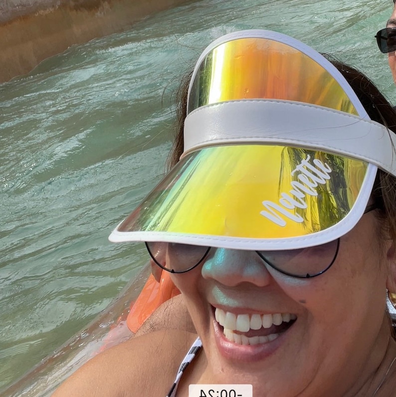 Personalized Sun Visor Face Visor sun Visors Hats Plastic Etsy