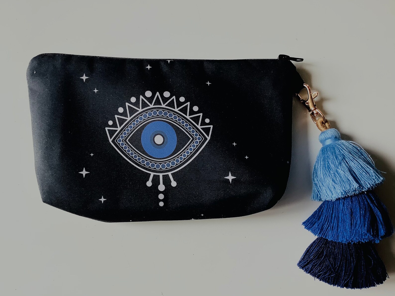 Evil Eye Bag evil eye makeup bag boho small clutch bag Etsy