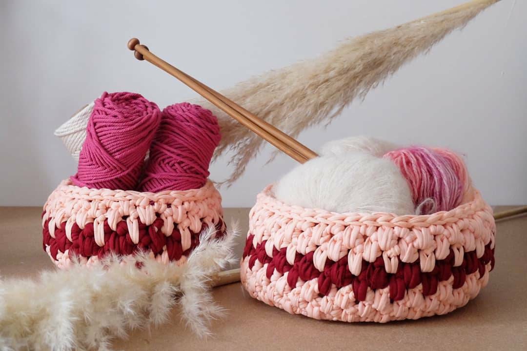 Cestas de almacenamiento decorativas / Cesta Panière / Cesta | Etsy