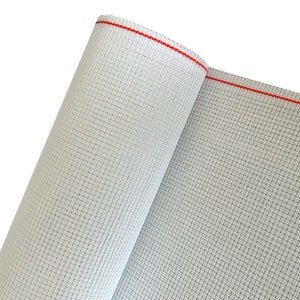 Tela branca de 9 fios duplos para projetos de bordado em ponto agulha, 23,6"L x 39,3"C