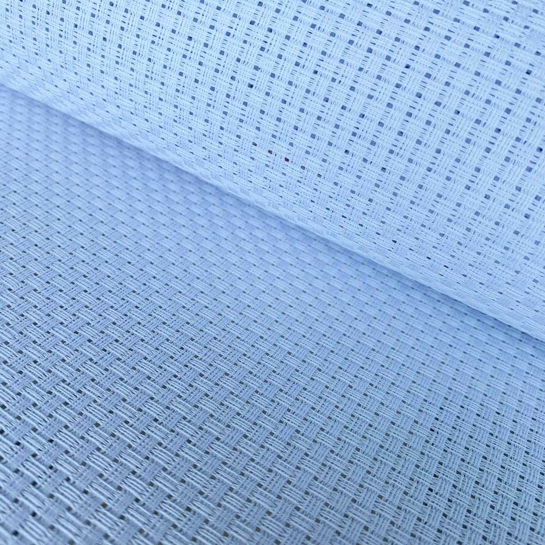 6 Count Cross Stitch Aida Cloth Needlepoint Fabric, White Etsy