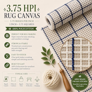 3,75 HPI Easy Count-matta i canvas