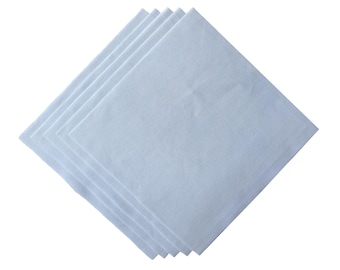 22KT Hardanger Stoff Weiß Vorgeschnittene Quadrate 30x30cm Sampler Pack, 5 Stück