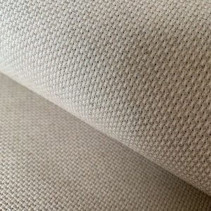 14 Count Cross Stitch Natural Linen Aida Embroidery Needlepoint Fabric