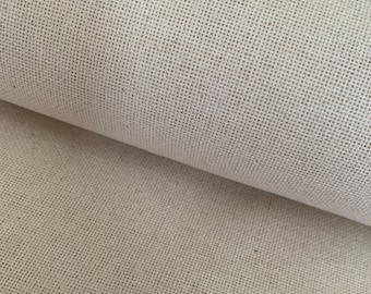 32CT Evenweave Cross Stitch Embroidery Cloth, Natural ECRU Color