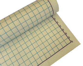 14CT Easy Count Aida Cloth: Ivory Beige Cotton Embroidery Fabric with Washable Grid