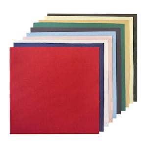 14 枚入りアイーダ生地サンプルパック - クロスステッチと刺繍用の 11.8 x 11.8 インチのカット済みピース