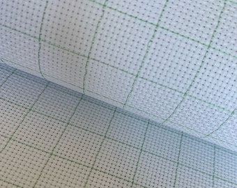 14 Count Cross Stitch Fabric Easy Count Thread Grid Aida Cloth Needlepoints Woven Fabric