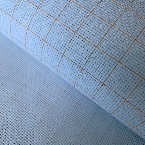 Easy Count Pregridded Cross Stitch Aida Fabric 14 Count by Etsy Canada