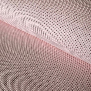 11 Count Aida Cloth Cross Stitch Embroidery Fabric, Pink
