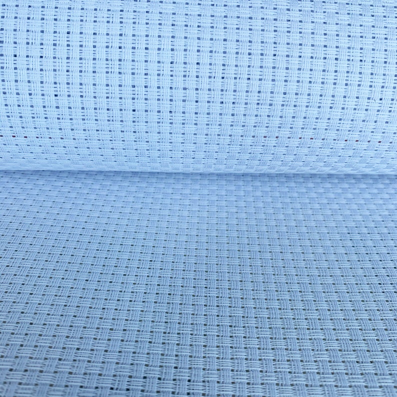 6 Count Cross Stitch Aida Cloth Needlepoint Fabric White Etsy