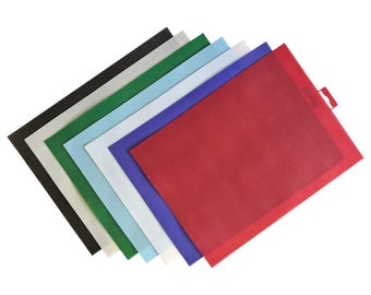 14-pack plast Aida-tygnät, kanvas, 20 x 28 cm