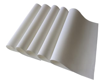 Pre-cut 18 Count White Plastic Aida Mesh Canvas, Pack of 5pieces