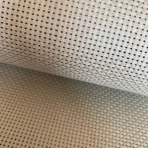 11 Count Aida Tuch Kreuzstich Stickerei Stoff, Taupe Grau