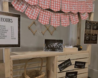 Farmer’s Market Dramatic Play Printable | Downloadable Pretend Play | Preschool & Kindergarten Learning Center