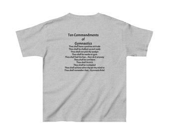 Gymnasts Ten Commandments T-Shirt