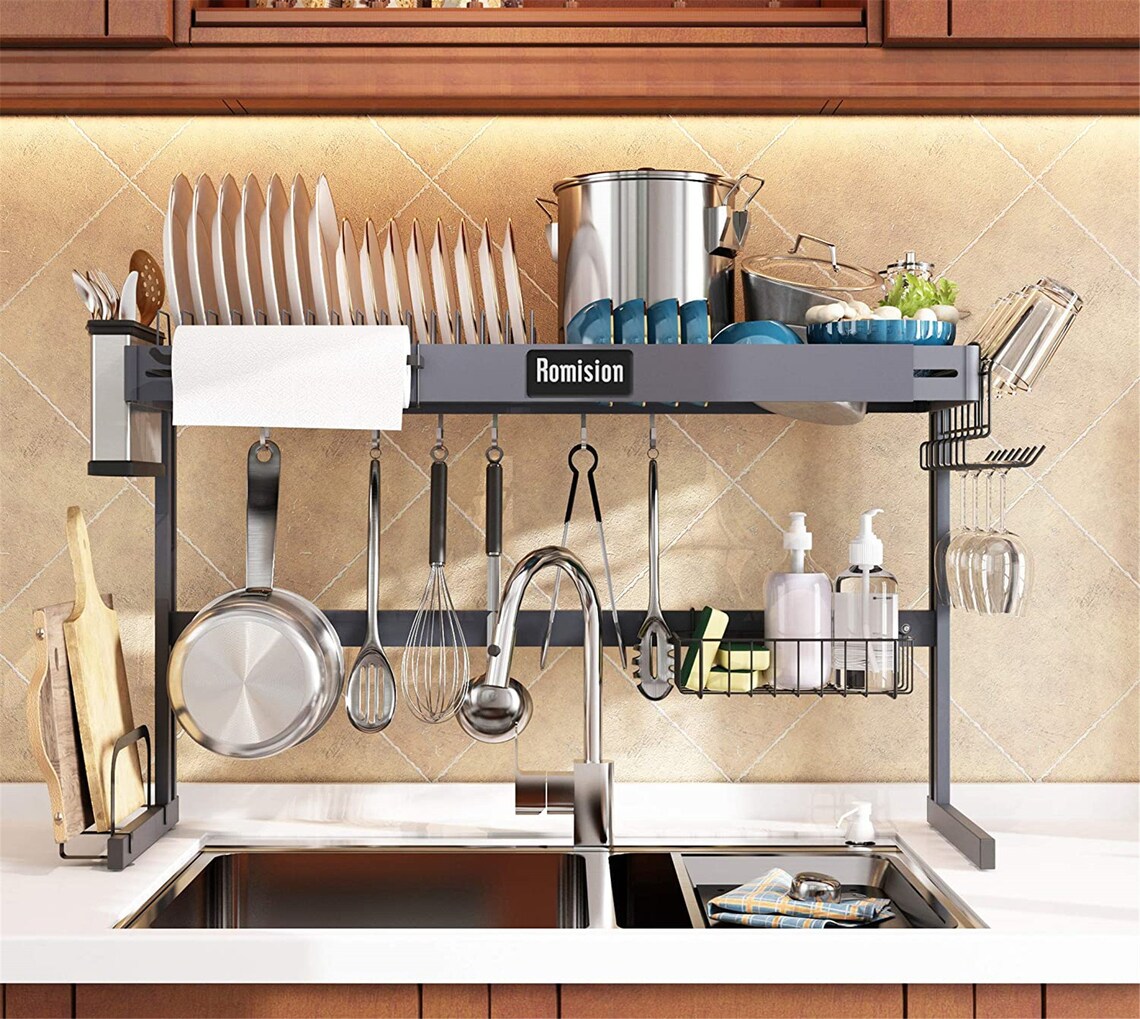 Die Höhe des Trockengestells über dem Waschbecken ist | Etsy