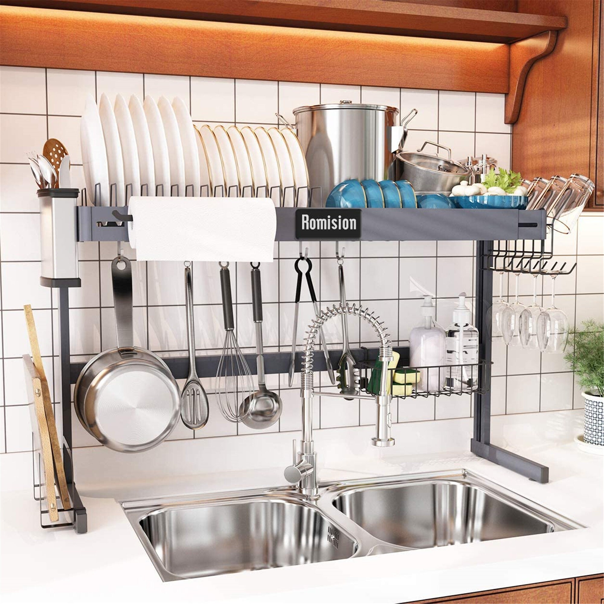 Die Höhe des Trockengestells über dem Waschbecken ist | Etsy