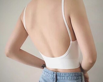 backless bralette top