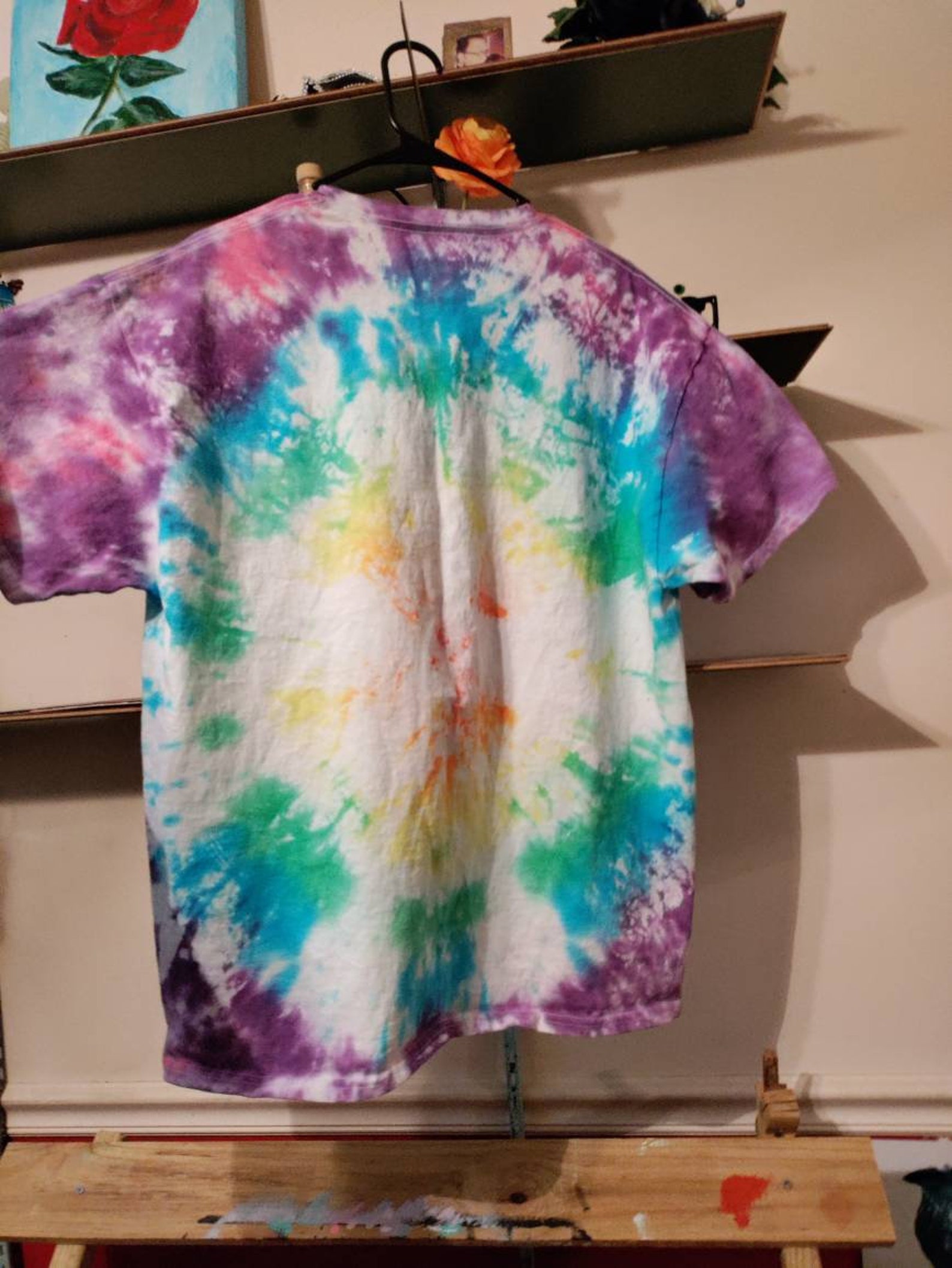 Bullseye tiedye shirt Etsy