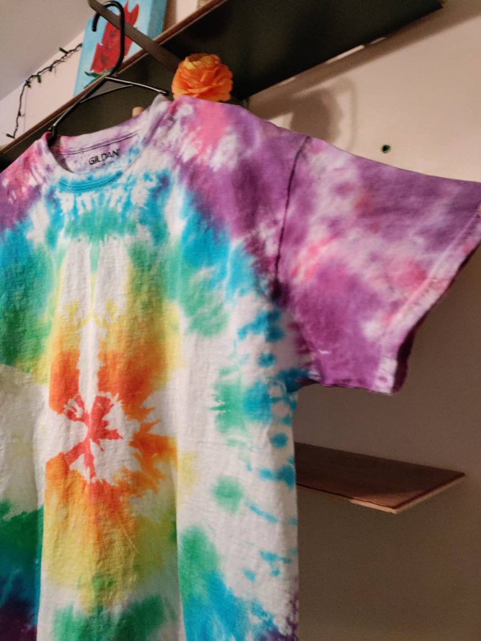 Bullseye tiedye shirt Etsy