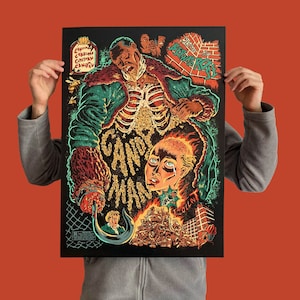 Candyman - Poster Print - 1992 Tony Todd Clive Barker Hellraiser The Forbidden By 90shorror 80shorror