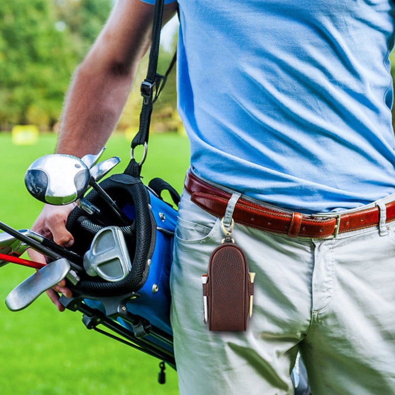 Golf Ball Bag Golf Ball Pouch 3 Balls Holder Handmade Etsy