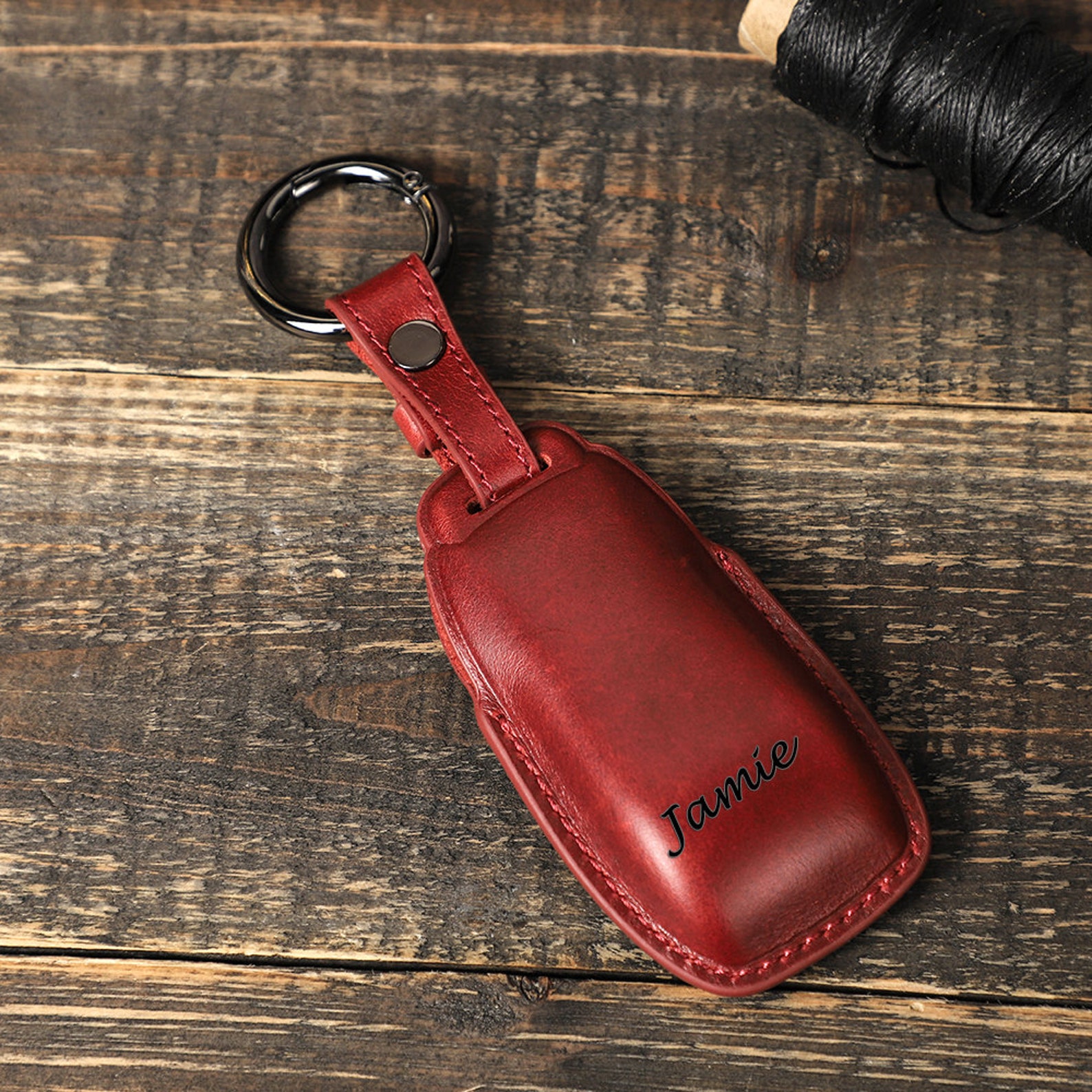 Creative Handmade Mercedes Benz Car Key Holder Leather Car Etsy